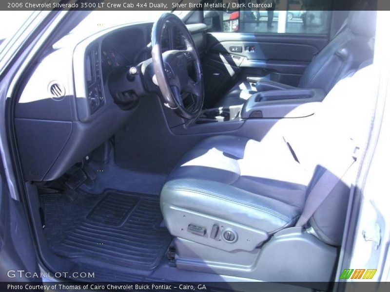 Silver Birch Metallic / Dark Charcoal 2006 Chevrolet Silverado 3500 LT Crew Cab 4x4 Dually