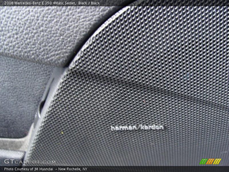 Black / Black 2008 Mercedes-Benz E 350 4Matic Sedan