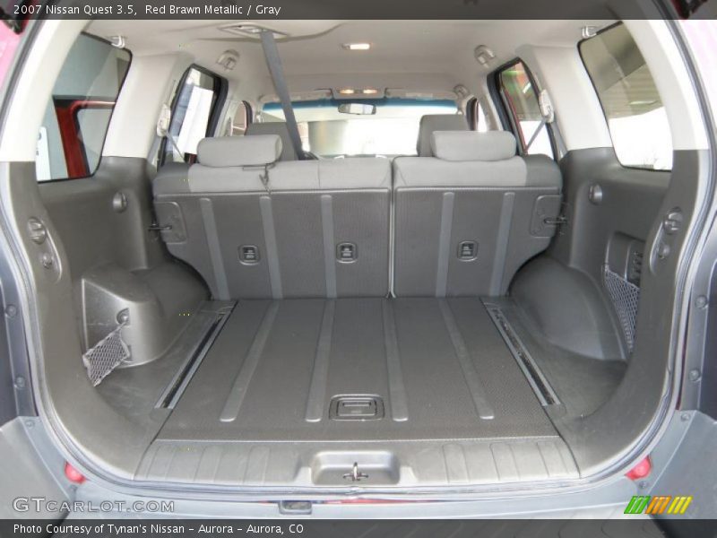 Red Brawn Metallic / Gray 2007 Nissan Quest 3.5