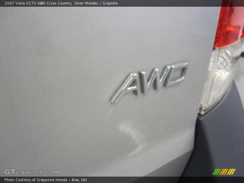 Silver Metallic / Graphite 2007 Volvo XC70 AWD Cross Country
