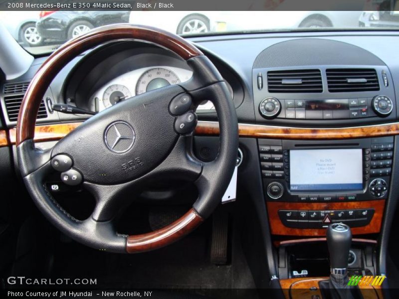 Black / Black 2008 Mercedes-Benz E 350 4Matic Sedan