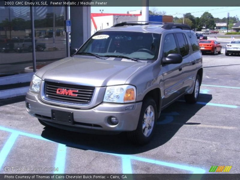 Pewter Metallic / Medium Pewter 2003 GMC Envoy XL SLE