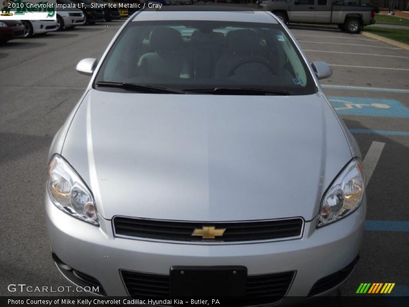Silver Ice Metallic / Gray 2010 Chevrolet Impala LT