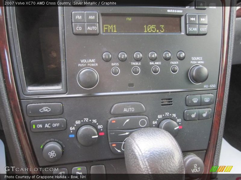 Silver Metallic / Graphite 2007 Volvo XC70 AWD Cross Country