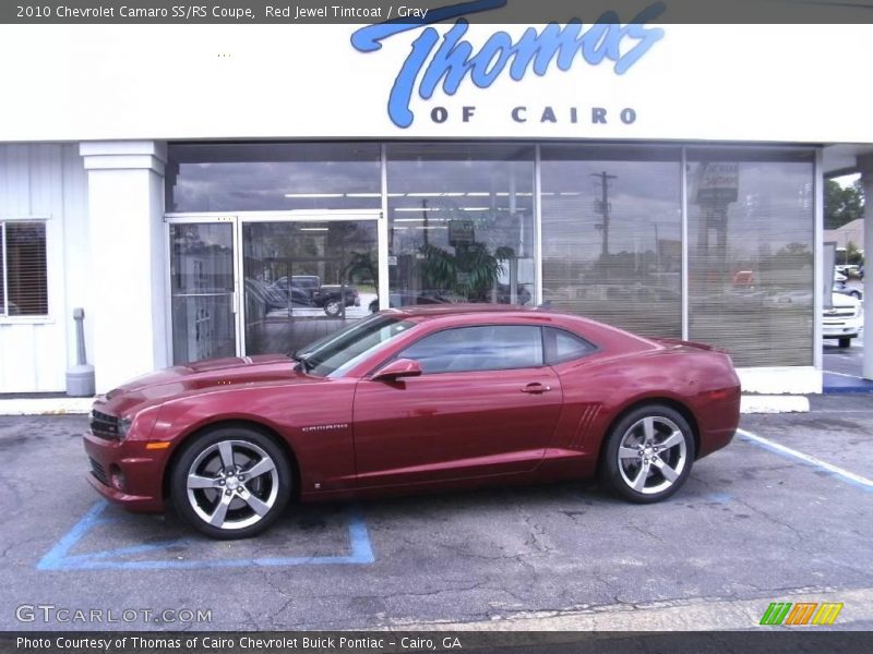 Red Jewel Tintcoat / Gray 2010 Chevrolet Camaro SS/RS Coupe