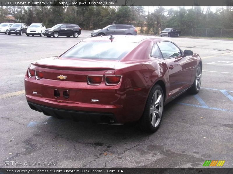 Red Jewel Tintcoat / Gray 2010 Chevrolet Camaro SS/RS Coupe