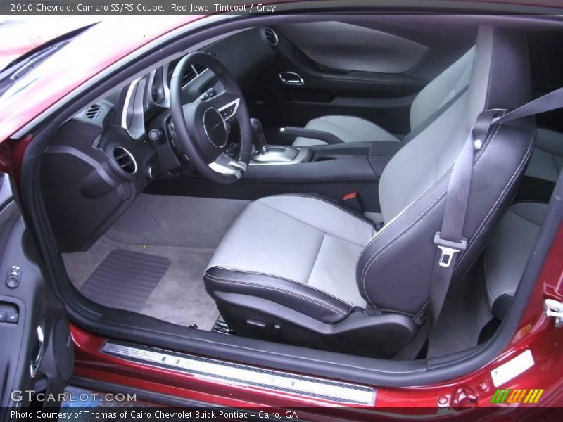 Red Jewel Tintcoat / Gray 2010 Chevrolet Camaro SS/RS Coupe