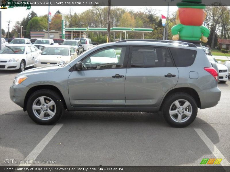 Everglade Metallic / Taupe 2007 Toyota RAV4 V6 4WD