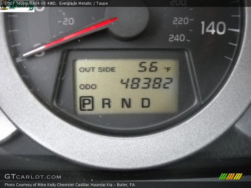 Everglade Metallic / Taupe 2007 Toyota RAV4 V6 4WD