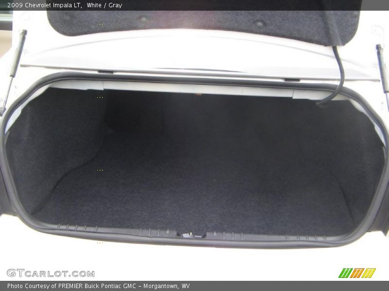 White / Gray 2009 Chevrolet Impala LT