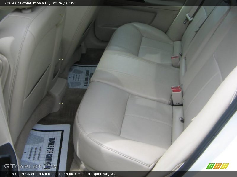 White / Gray 2009 Chevrolet Impala LT