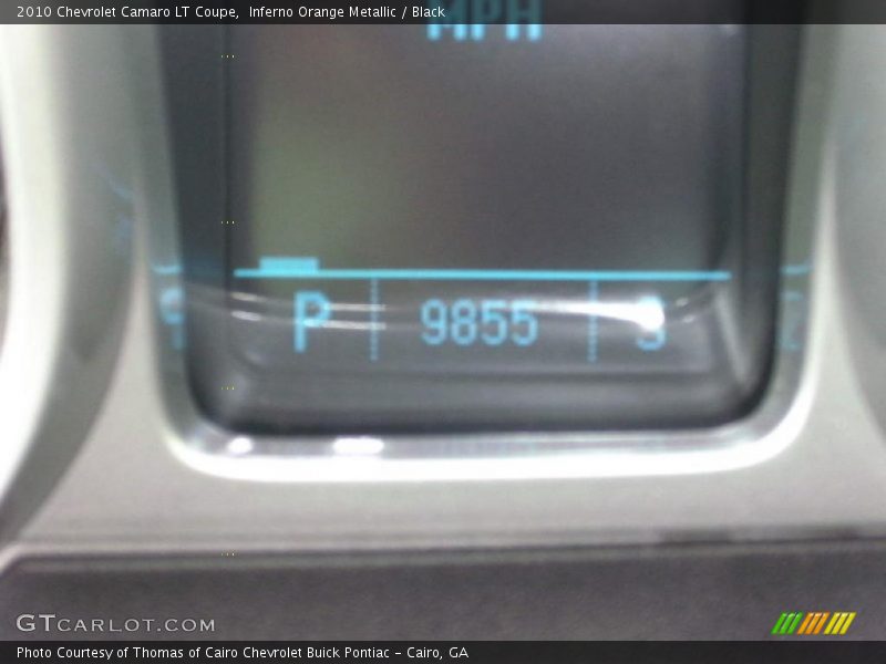 Inferno Orange Metallic / Black 2010 Chevrolet Camaro LT Coupe