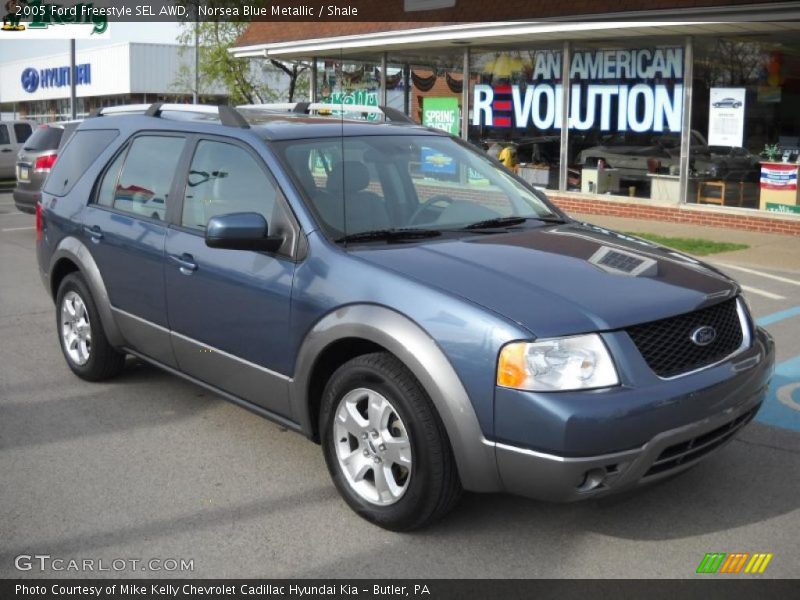 Norsea Blue Metallic / Shale 2005 Ford Freestyle SEL AWD