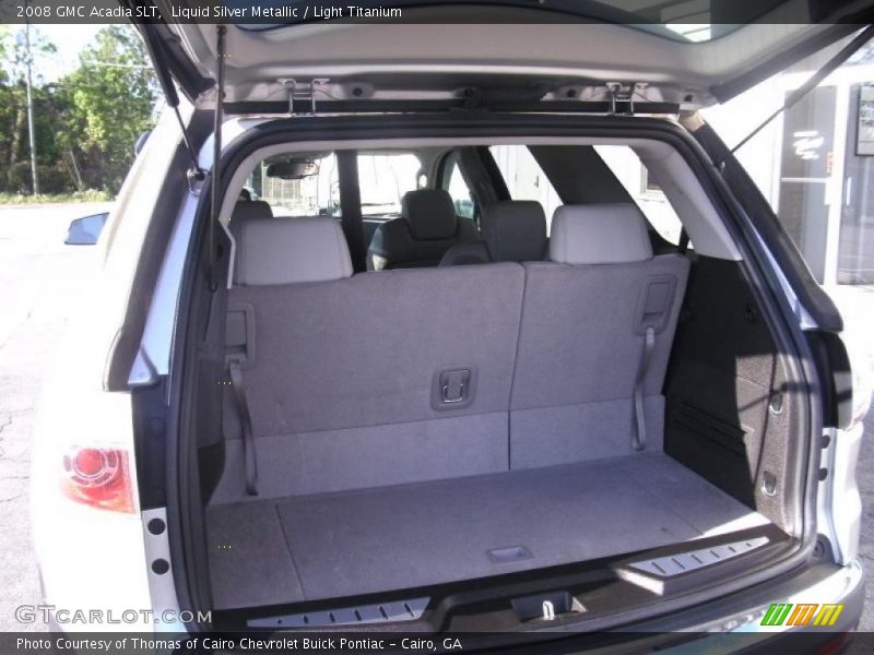 Liquid Silver Metallic / Light Titanium 2008 GMC Acadia SLT