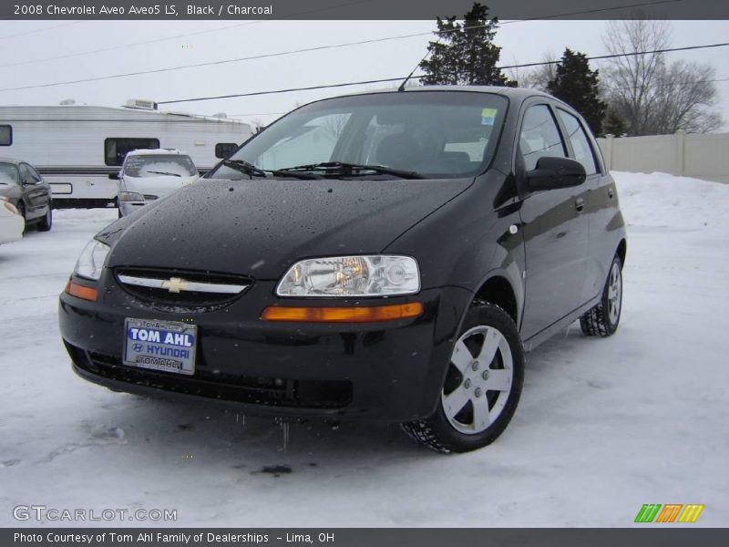 Black / Charcoal 2008 Chevrolet Aveo Aveo5 LS