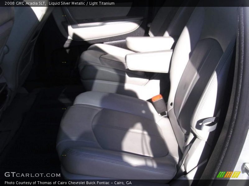 Liquid Silver Metallic / Light Titanium 2008 GMC Acadia SLT