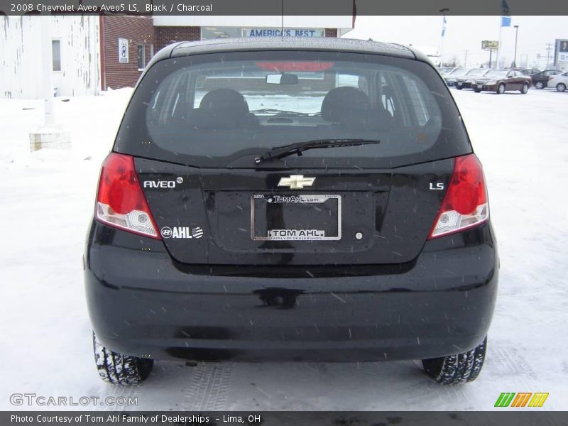 Black / Charcoal 2008 Chevrolet Aveo Aveo5 LS