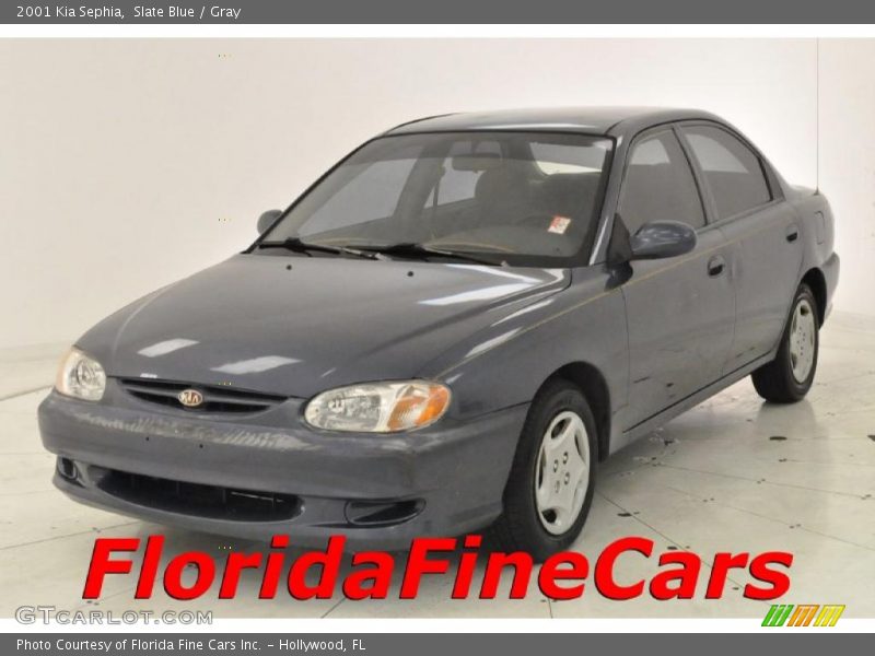 Slate Blue / Gray 2001 Kia Sephia