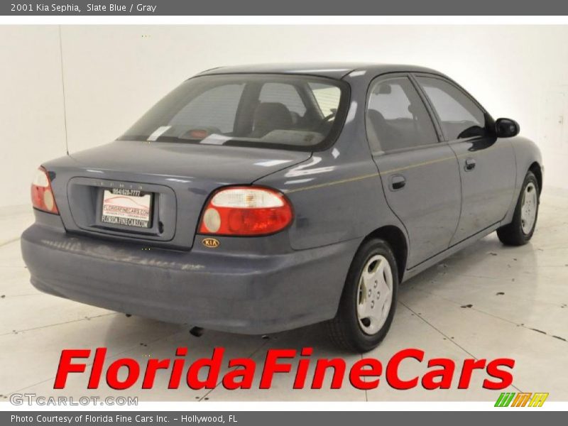 Slate Blue / Gray 2001 Kia Sephia