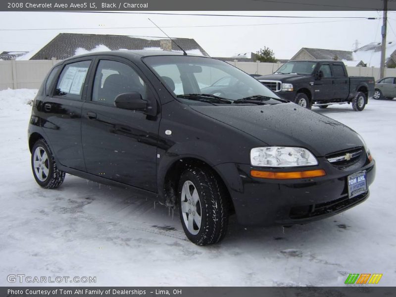 Black / Charcoal 2008 Chevrolet Aveo Aveo5 LS