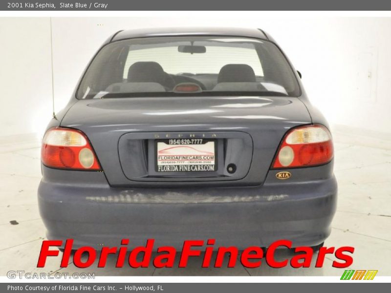 Slate Blue / Gray 2001 Kia Sephia