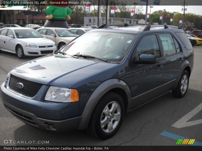 Norsea Blue Metallic / Shale 2005 Ford Freestyle SEL AWD