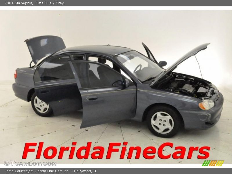 Slate Blue / Gray 2001 Kia Sephia