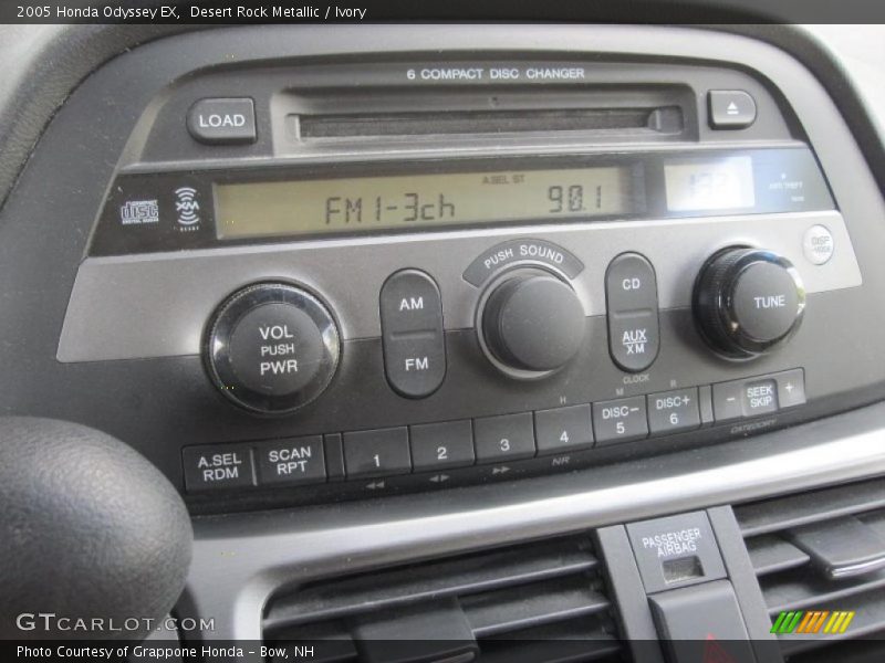 Desert Rock Metallic / Ivory 2005 Honda Odyssey EX