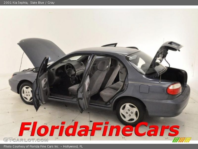 Slate Blue / Gray 2001 Kia Sephia