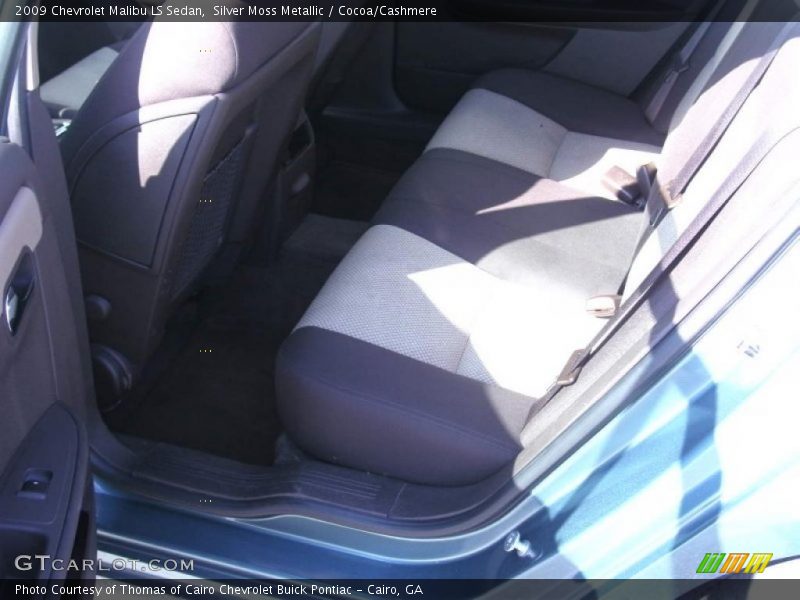 Silver Moss Metallic / Cocoa/Cashmere 2009 Chevrolet Malibu LS Sedan