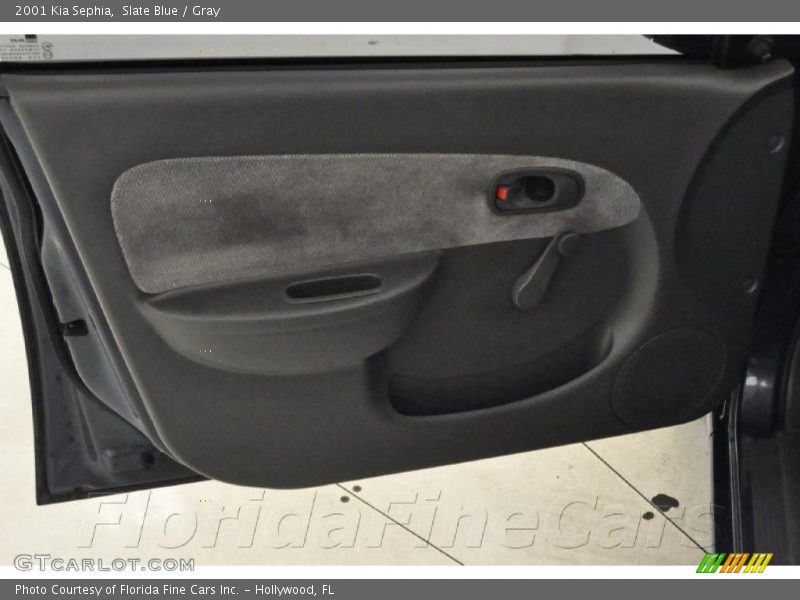 Slate Blue / Gray 2001 Kia Sephia