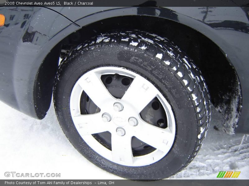 Black / Charcoal 2008 Chevrolet Aveo Aveo5 LS