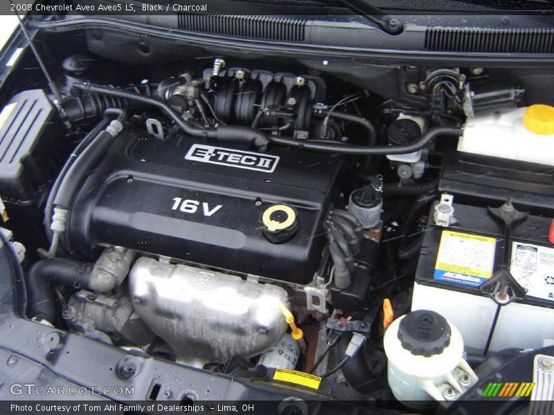 Black / Charcoal 2008 Chevrolet Aveo Aveo5 LS
