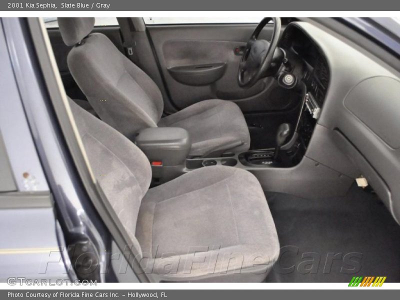 Slate Blue / Gray 2001 Kia Sephia