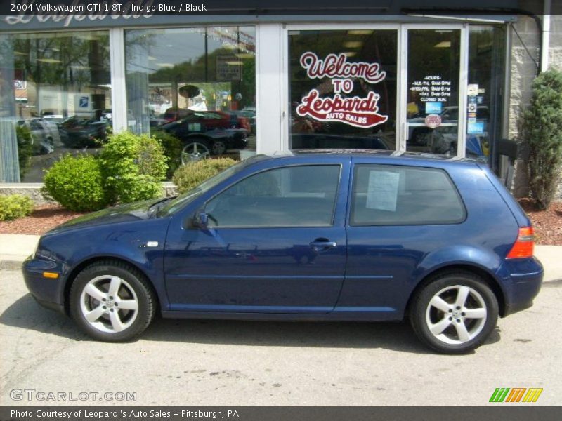 Indigo Blue / Black 2004 Volkswagen GTI 1.8T