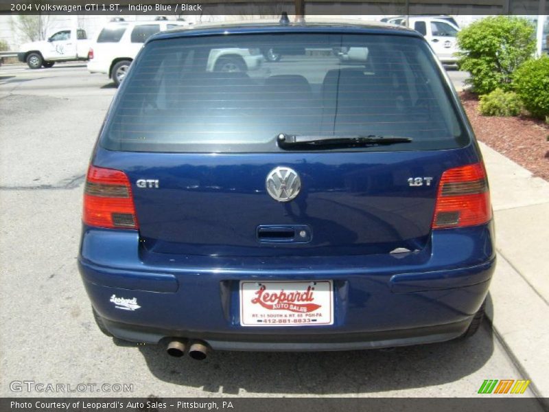 Indigo Blue / Black 2004 Volkswagen GTI 1.8T