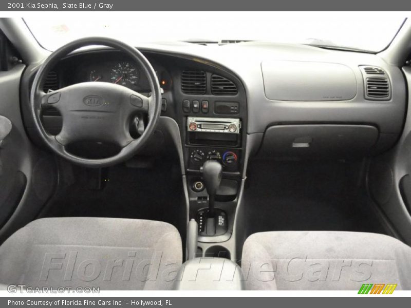 Slate Blue / Gray 2001 Kia Sephia
