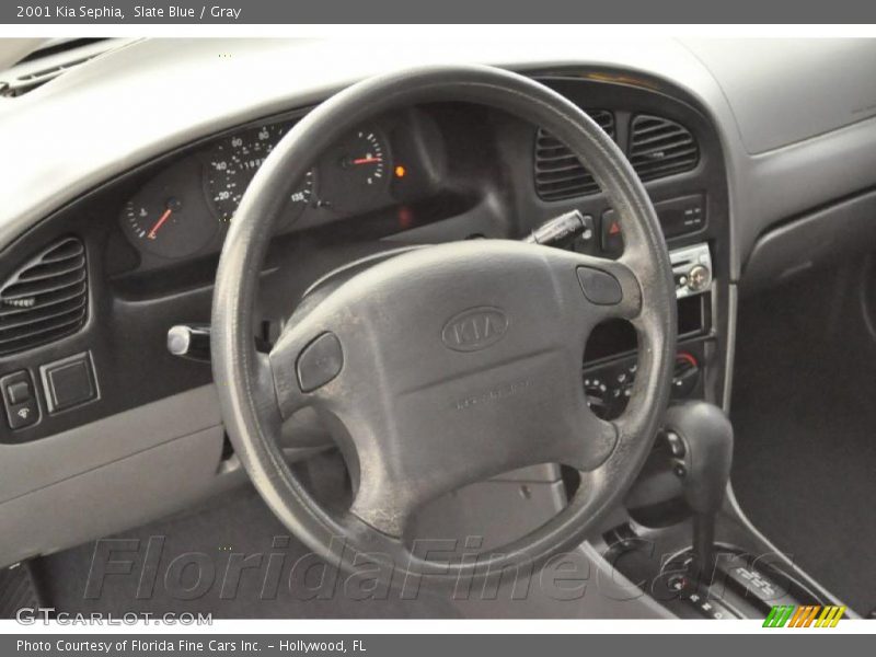 Slate Blue / Gray 2001 Kia Sephia