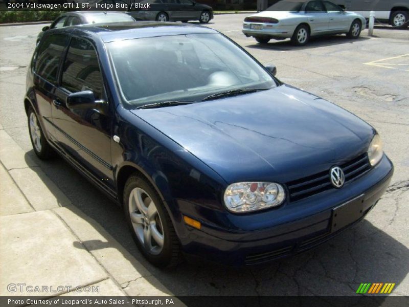 Indigo Blue / Black 2004 Volkswagen GTI 1.8T