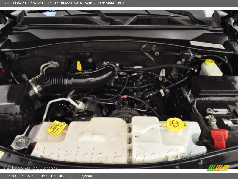 Brilliant Black Crystal Pearl / Dark Slate Gray 2008 Dodge Nitro SXT