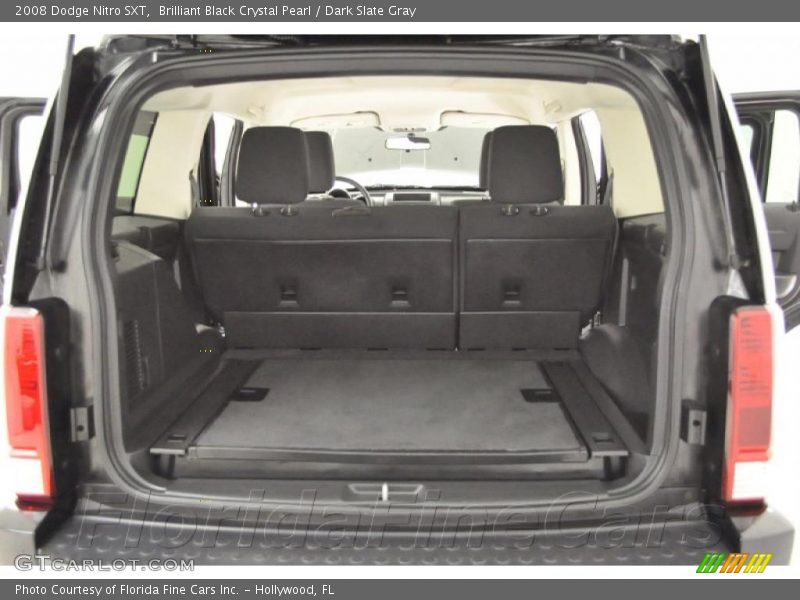 Brilliant Black Crystal Pearl / Dark Slate Gray 2008 Dodge Nitro SXT