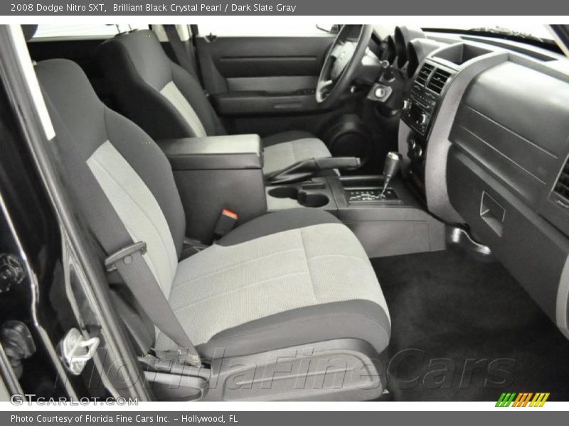 Brilliant Black Crystal Pearl / Dark Slate Gray 2008 Dodge Nitro SXT