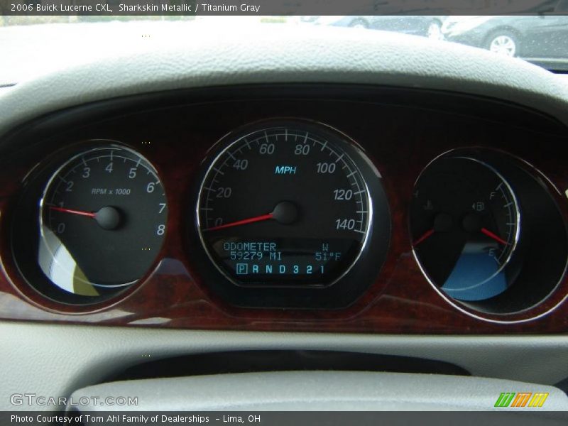 Sharkskin Metallic / Titanium Gray 2006 Buick Lucerne CXL
