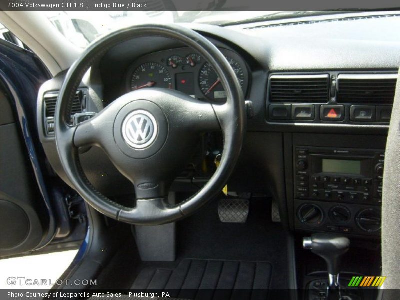 Indigo Blue / Black 2004 Volkswagen GTI 1.8T