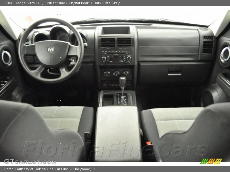 Brilliant Black Crystal Pearl / Dark Slate Gray 2008 Dodge Nitro SXT