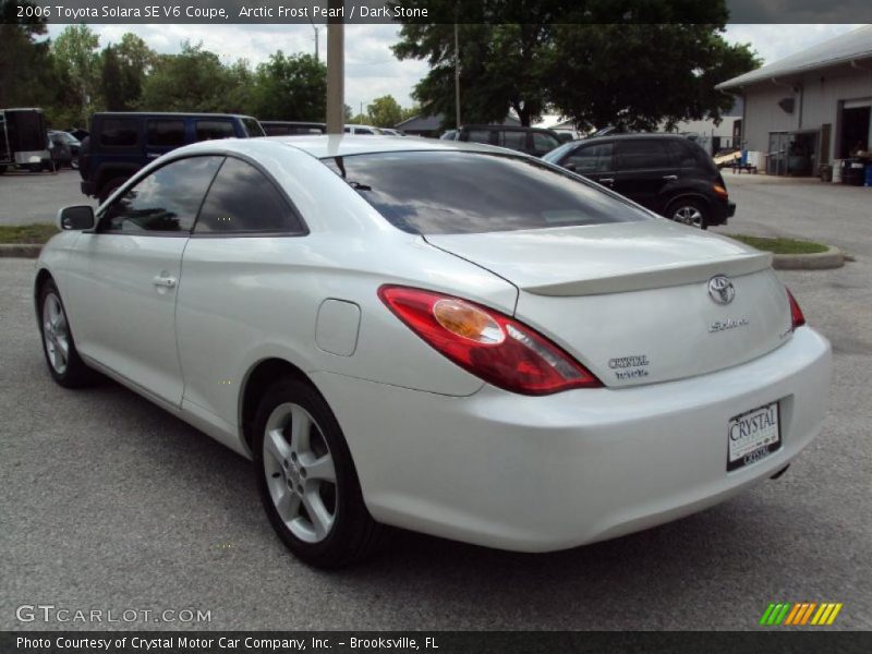 Arctic Frost Pearl / Dark Stone 2006 Toyota Solara SE V6 Coupe