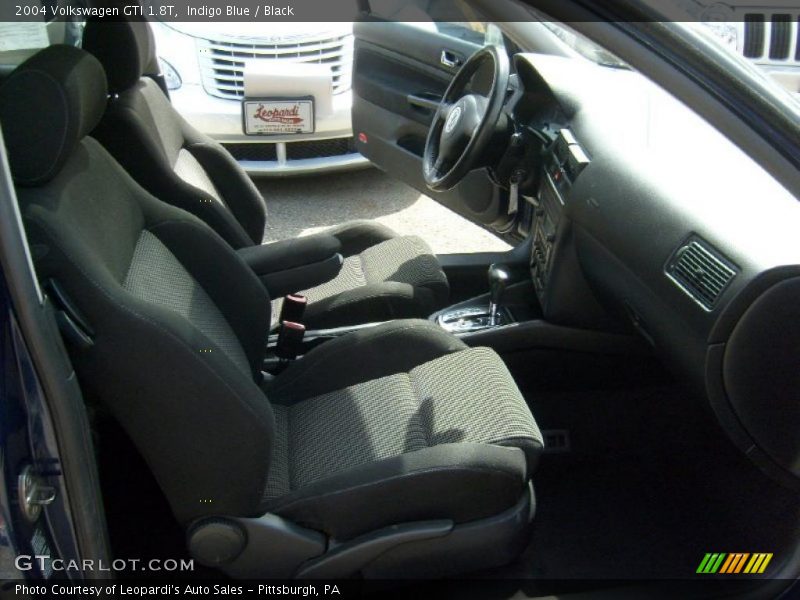 Indigo Blue / Black 2004 Volkswagen GTI 1.8T