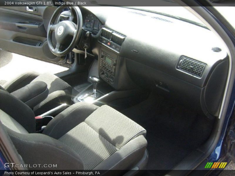 Indigo Blue / Black 2004 Volkswagen GTI 1.8T