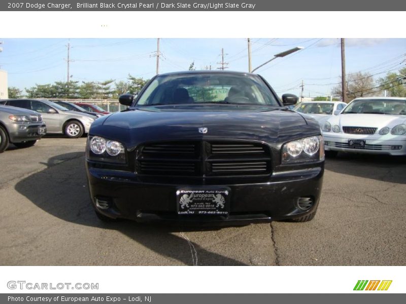 Brilliant Black Crystal Pearl / Dark Slate Gray/Light Slate Gray 2007 Dodge Charger