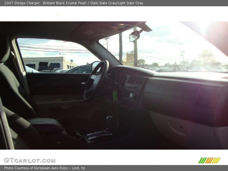 Brilliant Black Crystal Pearl / Dark Slate Gray/Light Slate Gray 2007 Dodge Charger